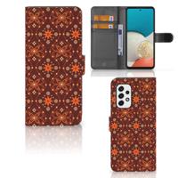 Samsung Galaxy A53 | Telefoon Hoesje | Batik Brown