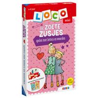 Loco mini pakket De Zoete Zusjes spelen met letters en woorden