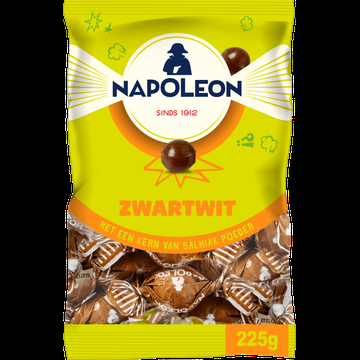 Napoleon Zwartwit Echte Salmiak Kogels 225 g bij Jumbo