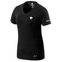 REV'IT! Grace Lady T-shirt, T-shirts en sweaters voor de motorrijder, Zwart