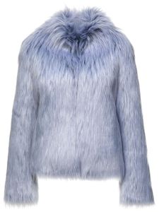 Unreal Fur veste en fourrure artificielle à manches longues - Bleu