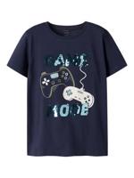 Name it zomer korte mouw t-shirt jongens - blauw - regular fit - NkmKurth Name it zomer korte mouw t-shirt jongens - blauw - regular fit - NkmKurth