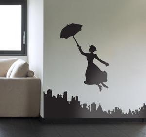 Sticker Mary Poppins