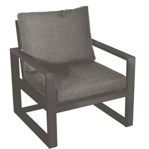 Lesli Living Loungestoel Pina Colada nuance - antraciet