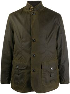 Barbour veste texturée à col montant - Vert