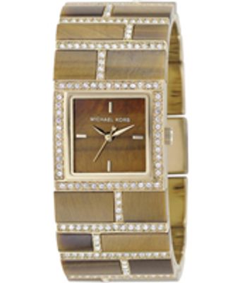 Horlogeband Michael Kors MK4188 Kunststof/Plastic Beige 32mm