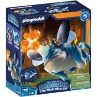 PLAYMOBIL Dragons: The Nine Realms Plowhorn D&apos;Angelo 71082 - thumbnail