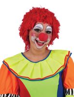 Pruik Clown Rood - thumbnail