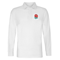 Rugby Vintage - Engeland Retro Rugby Shirt 1910 - Wit