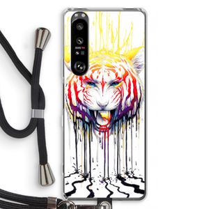 Fading: Sony Xperia 1 III Transparant Hoesje met koord