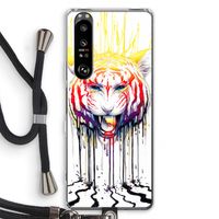 Fading: Sony Xperia 1 III Transparant Hoesje met koord