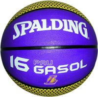 Spalding Basketbal NBA Pau Gasol LA Lakers paars/geel - thumbnail