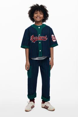 Gestreepte spijkerbroek - BLUE - 11/12