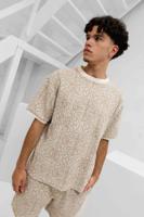 Pure Path Jacquard Set Heren Bruin/Wit - Maat S - Kleur: WitBruin | Soccerfanshop