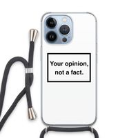 Your opinion: iPhone 13 Pro Transparant Hoesje met koord