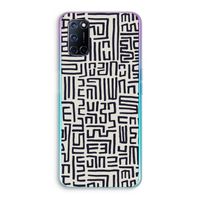 Moroccan Print: Oppo A72 Transparant Hoesje