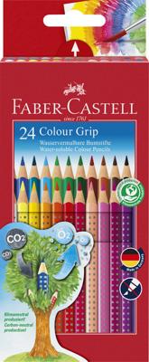 Faber Castell Kleurpotlood Grip - kartonnen etui a 24 stuks