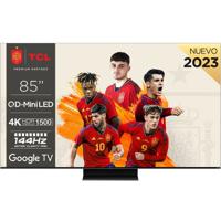 TCL 4K Android Smart QLED Mini-LED XXL TV 85C805 144hz 85″ - thumbnail