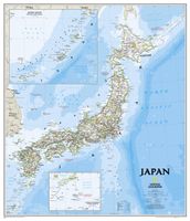 Wandkaart Japan, 63 x 74 cm | National Geographic - thumbnail