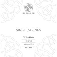 Knobloch 1CX33.5 CX Carbon Losse E1-Snaar Normale Spanning