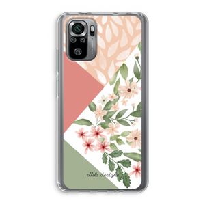 Sweet heaven geometrics: Xiaomi Redmi Note 10S Transparant Hoesje