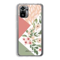 Sweet heaven geometrics: Xiaomi Redmi Note 10S Transparant Hoesje