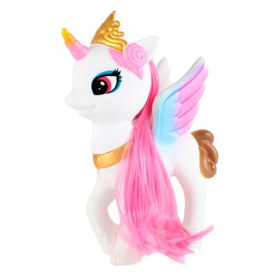 Dream Horse eenhoorn met lang haar, 13cm