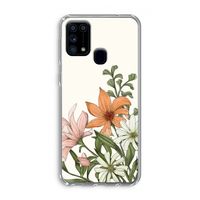 Floral bouquet: Samsung Galaxy M31 Transparant Hoesje