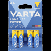 Varta Longlife Power AA 4 Stuks bij Jumbo - thumbnail