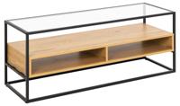 Tv-meubel Hibernia Glas Naturel 120cm - Giga Living