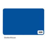 Etalagekarton folia 1z 48x68cm 380gr nr320 blauw | 10 stuks