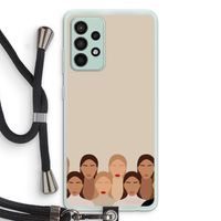 Girls girls girls: Samsung Galaxy A52s 5G Transparant Hoesje met koord