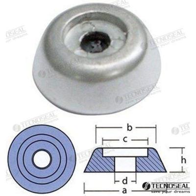 Ánodos hélices Lewmar TEN01080 - ANODO LEWMAR SERIE 140TT ZINC