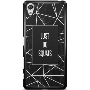 Sony Xperia X hoesje - Just do squats
