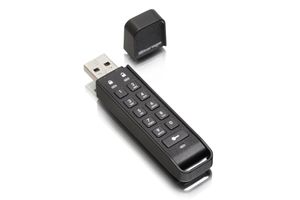 iStorage datAshur® Personal 2 USB-stick 8 GB Zwart IS-FL-DAP3-B-8 USB-A 3.2 Gen 1