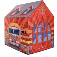 Speeltent/speelhuis brandweer - speelgoed huisje - 72 x 95 x 102 cm - kinderen