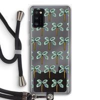 Paradise: Samsung Galaxy A41 Transparant Hoesje met koord