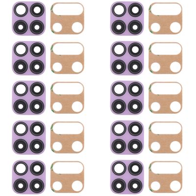 10 PCS Originele CameraLens aan de achterkant voor Huawei P40 Lite (Roze)