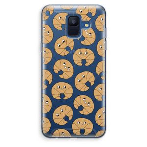 Croissant: Samsung Galaxy A6 (2018) Transparant Hoesje