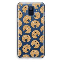 Croissant: Samsung Galaxy A6 (2018) Transparant Hoesje