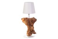 LampenkLED-batterijtafellamp HYPNOTIC TO GO 30cm wit naturel rechargeable w/ touch dimmer cable-free - 44099