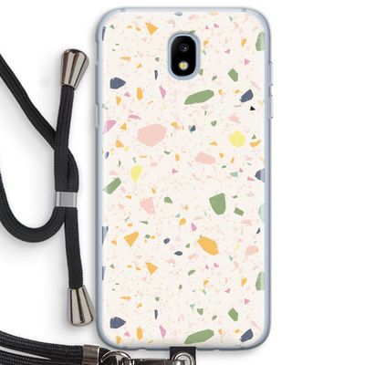 Terrazzo N°21: Samsung Galaxy J5 (2017) Transparant Hoesje met koord