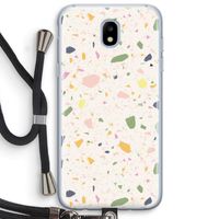 Terrazzo N°21: Samsung Galaxy J5 (2017) Transparant Hoesje met koord