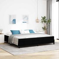 Boxspring bed Anders Zwart 200 x 200 cm Stof