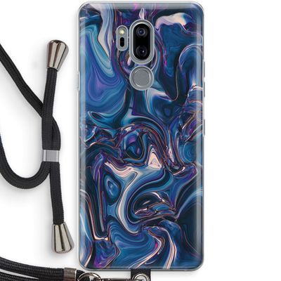 Mirrored Mirage: LG G7 Thinq Transparant Hoesje met koord