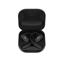 Shokz OpenFit Hoofdtelefoons Draadloos oorhaak Gesprekken/Muziek/Sport/Elke dag Bluetooth Zwart - thumbnail