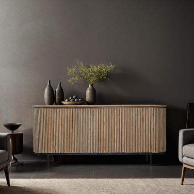 Livingfurn Dressoir 'Lausanne' Teakhout, 180cm