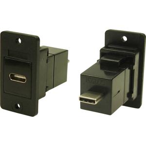 Cliff Adapter, Bus, inbouw USB-poort Type-C - USB-stekker Type-B CP30611X 1 stuk(s)