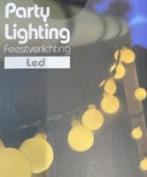 Bol LED 80 lamps 25mm warm wit feestverlichting - 5545202 Bol LED 80 lamps 25mm warm wit feestverlichting - 5545202