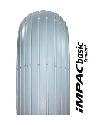 Impac buitenband 200x50 grijs - fietsband - unisex - overige - grijs